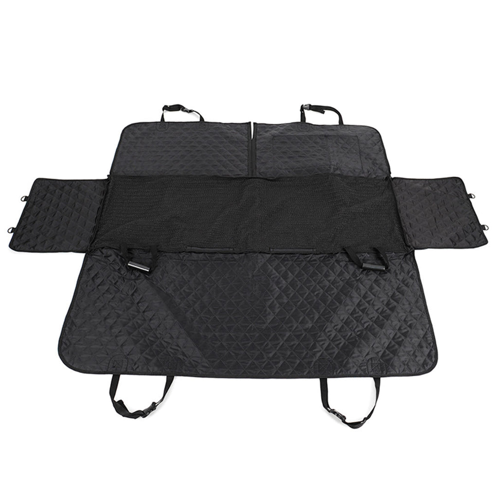 NNEAGS 600D Oxford Cloth Waterproof Dog Car Cover Back Seat Protector Hammock Non-Slip Pet Mat Black NNEAGS