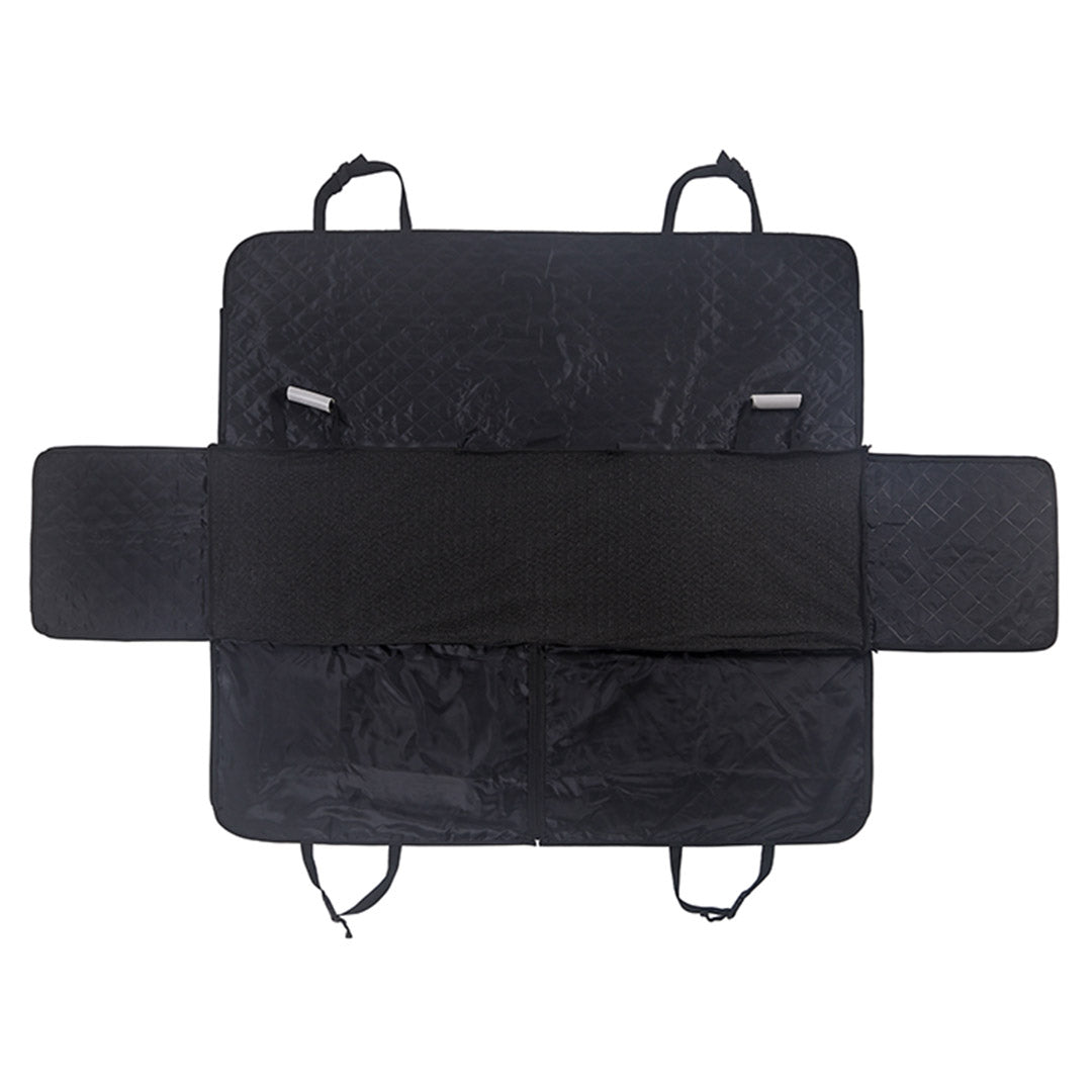 NNEAGS 600D Oxford Cloth Waterproof Dog Car Cover Back Seat Protector Hammock Non-Slip Pet Mat Black NNEAGS