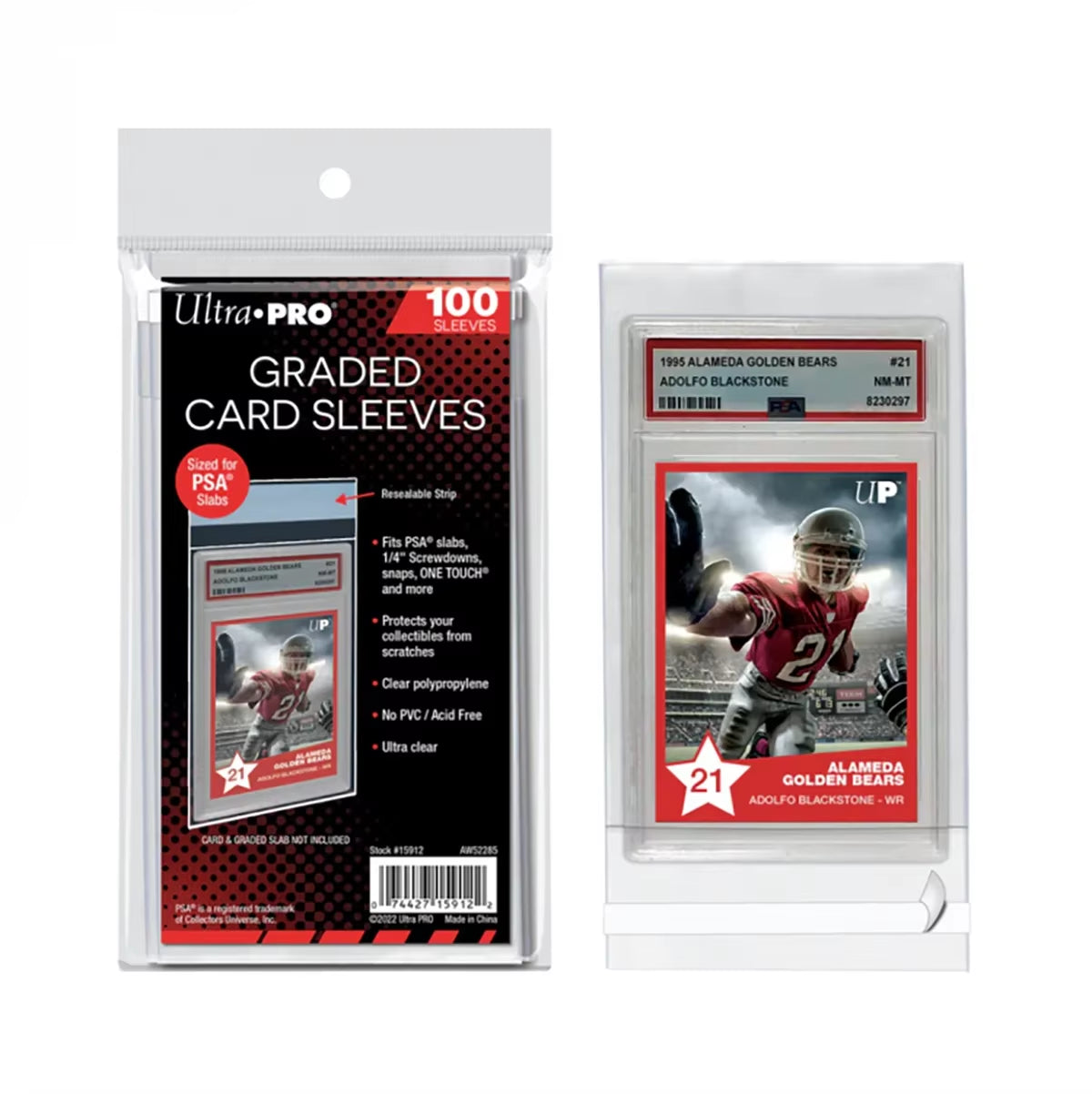 Ultra Pro Graded Sports Card Sleeves TCG Sealable One-Touch Premium Thick 35/130 Team Bags Game Protector Cards Cover Shield