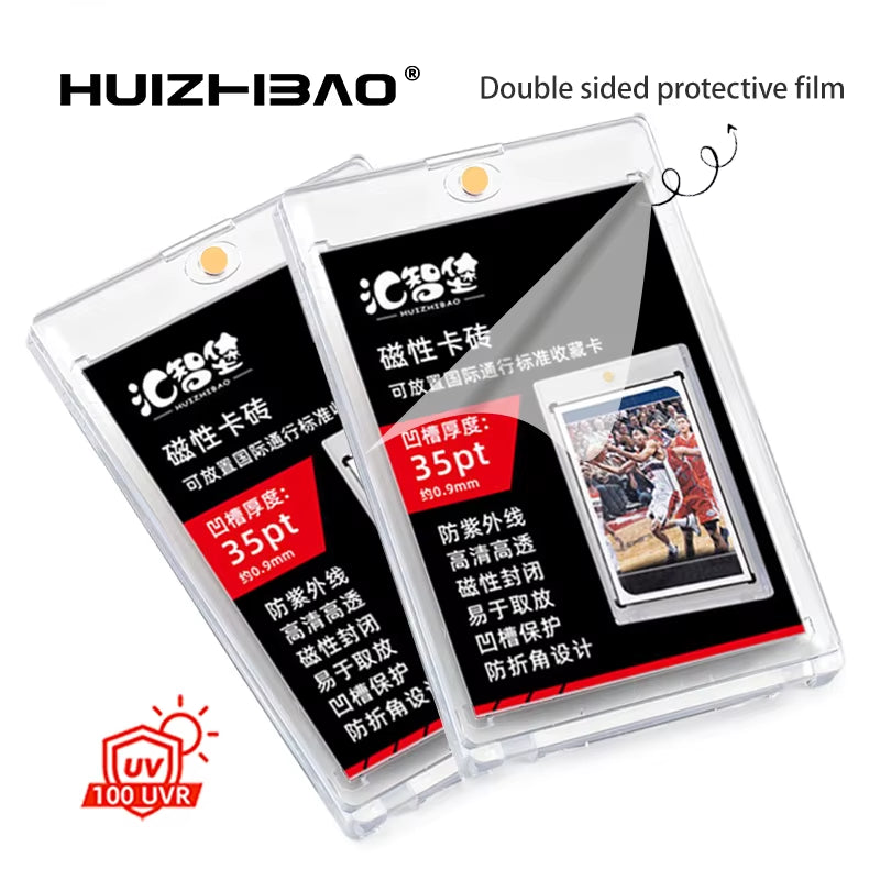35Pt 55Pt 75Pt 100Pt 130Pt 180Pt 260Pt 360Pt Magnetic Card Holder Baseball Sports Tcg Trading Cards One Touch Card Holders Uv