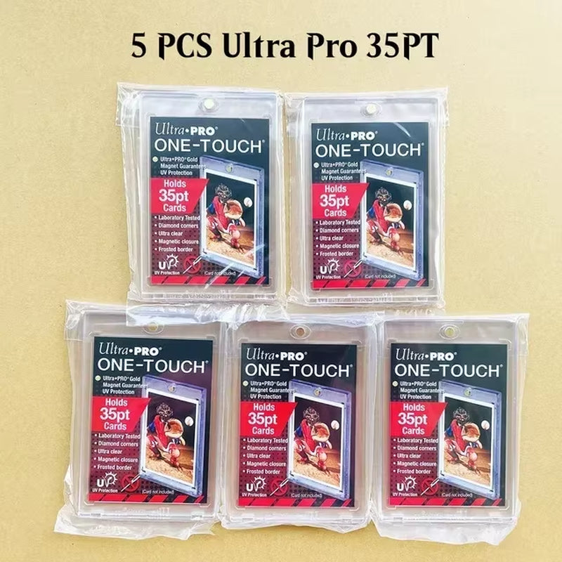 Ultra Pro 35/55/75/130/180/360PT Card Bricks Football/Basketball/Idol TCG One Touch Holder Semi Rigid Top Loaders Case Protecter