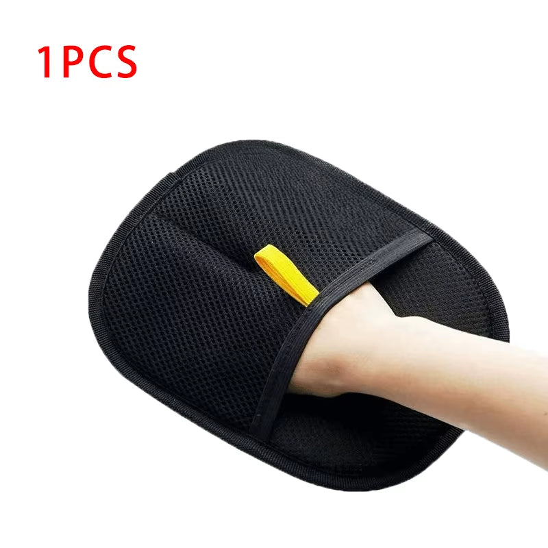 Pet Hair Removal Tool Pet Static Electricity Hair Removal Gloves Reusable Hair Removal Sticky Removes Pet Fur Hair for Carpets