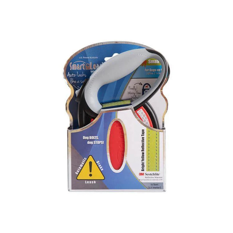 Smart Retractable Leash M – Blue, 14Ft, up to 40Lbs / 18Kg, with Safety Features for Every Walk