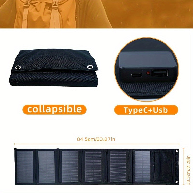 NNETM Foldable 60W Portable Solar Charging Panel NNETM