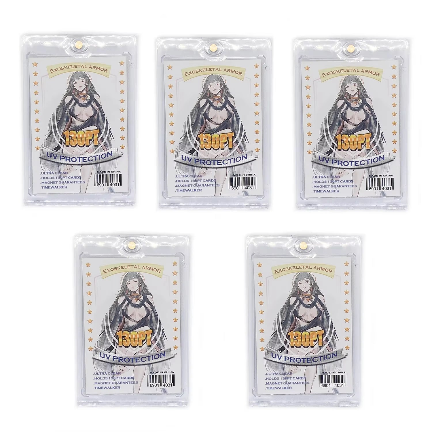 Ultra Pro 35/55/75/130/180/360PT Card Bricks Football/Basketball/Idol TCG One Touch Holder Semi Rigid Top Loaders Case Protecter