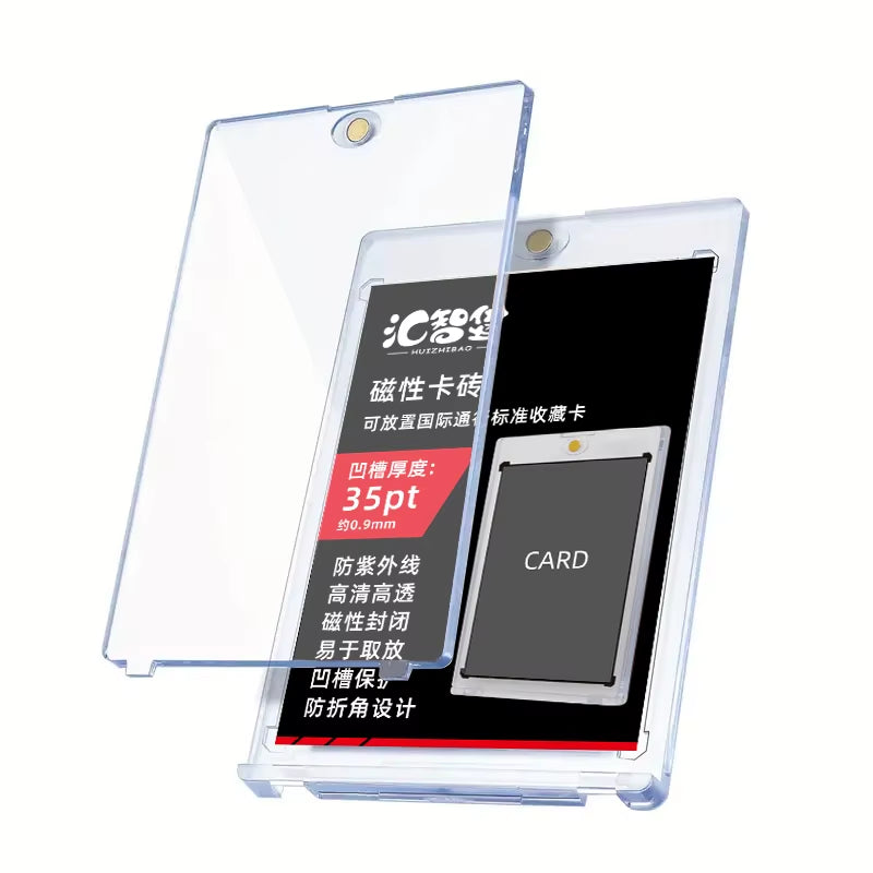 35Pt 55Pt 75Pt 100Pt 130Pt 180Pt 260Pt 360Pt Magnetic Card Holder Baseball Sports Tcg Trading Cards One Touch Card Holders Uv