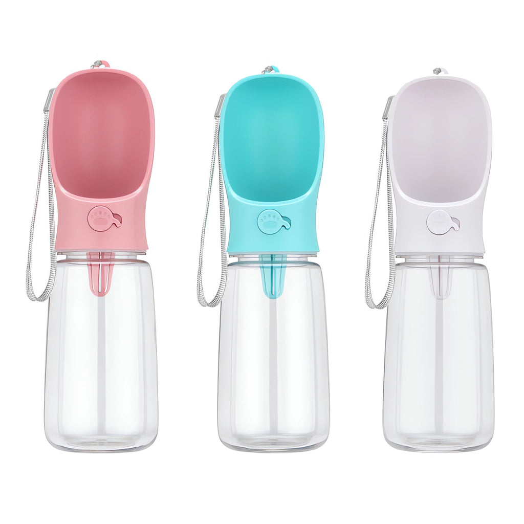 Pet Portable Water Bottle Puppy Dog Cat Cup Drinking Travel Outdoor Feeder Oz