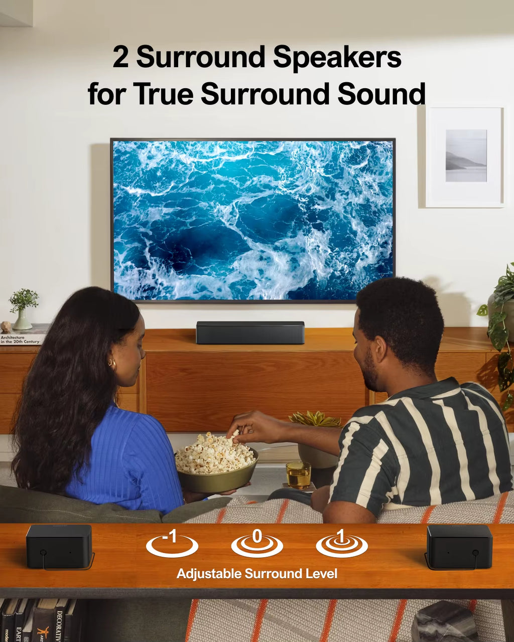 410W 5.1 Sound Bar with Dolby Atmos, Wireless Subwoofer, Surround Sound System for TV, Bass Boost,Sound Bar for Smart TV