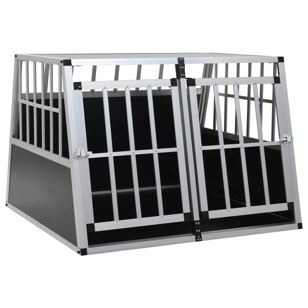 NNEVL Dog Cage with Double Door 94x88x69 cm NNEVL