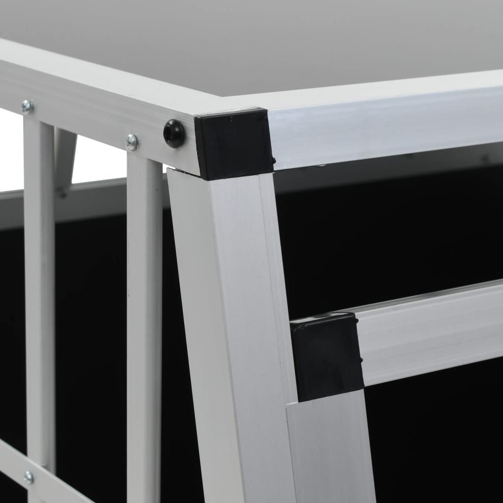 NNEVL Dog Cage with Double Door 94x88x69 cm NNEVL