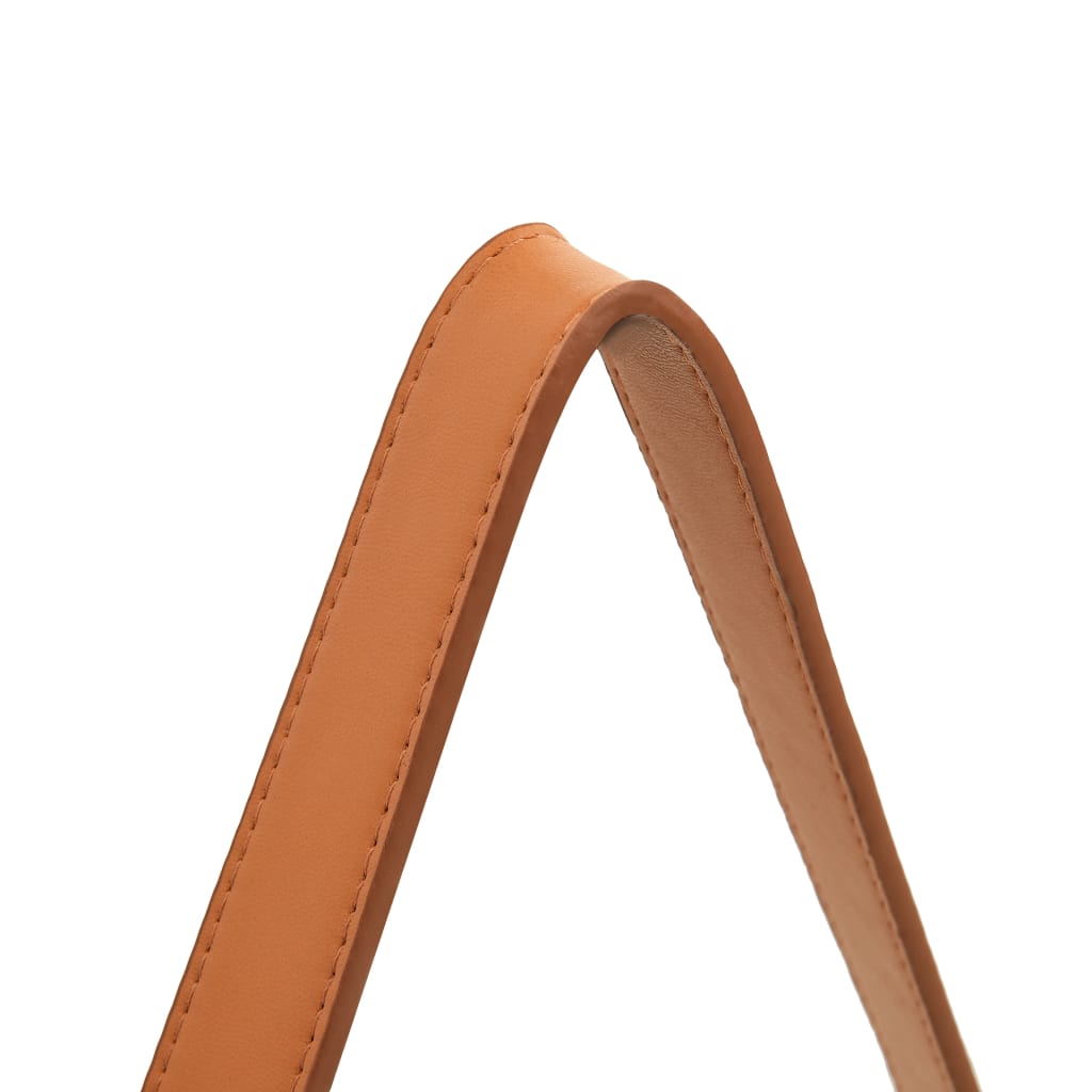 NNEVL Wall Mirror with Strap 60 cm Silver NNEVL