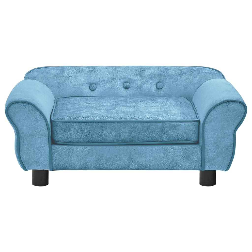 NNEVL Dog Sofa Turquoise 72x45x30 cm Plush NNEVL