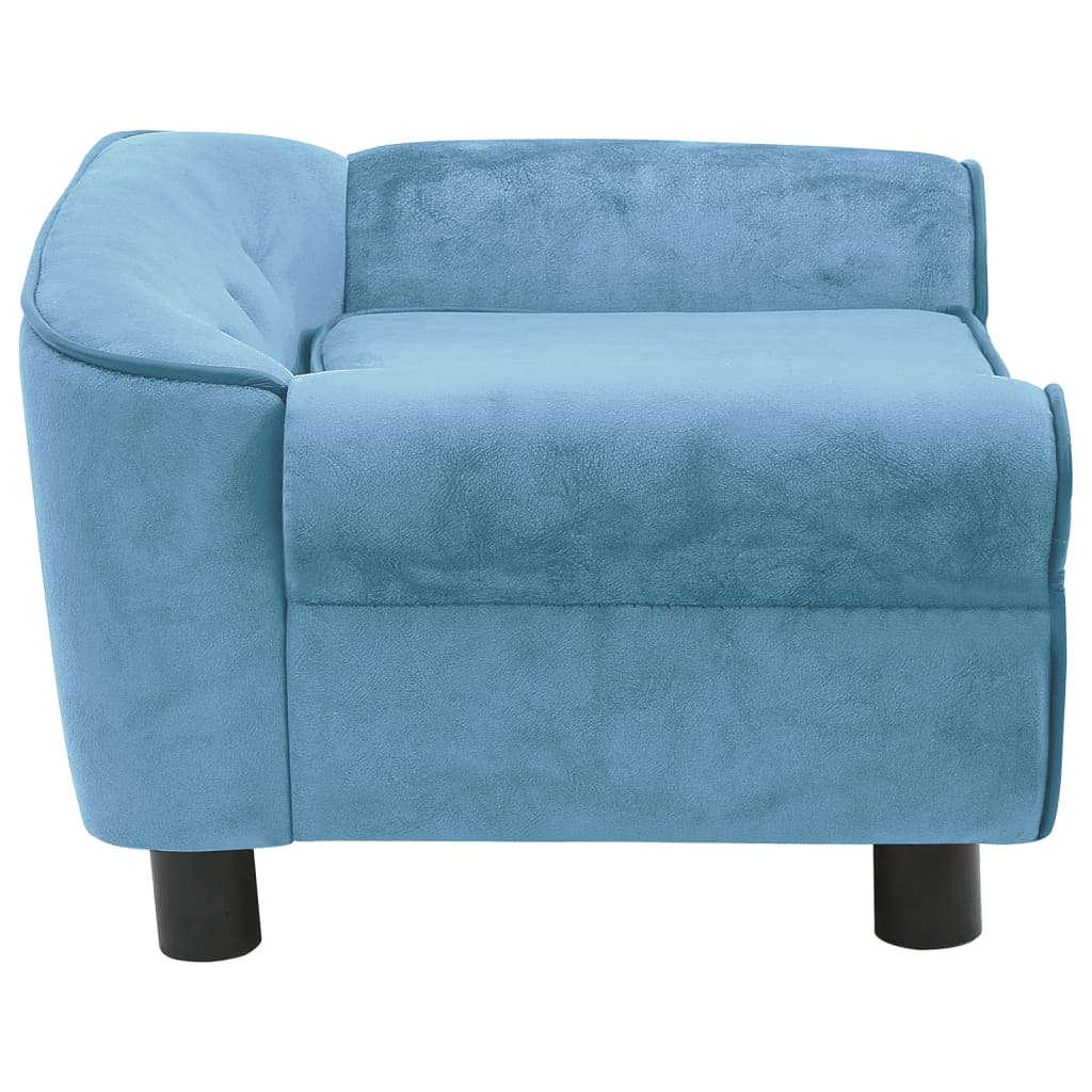 NNEVL Dog Sofa Turquoise 72x45x30 cm Plush NNEVL
