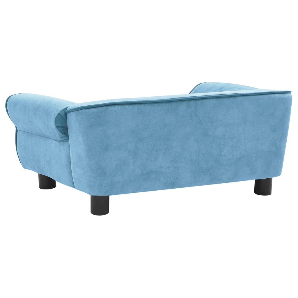 NNEVL Dog Sofa Turquoise 72x45x30 cm Plush NNEVL