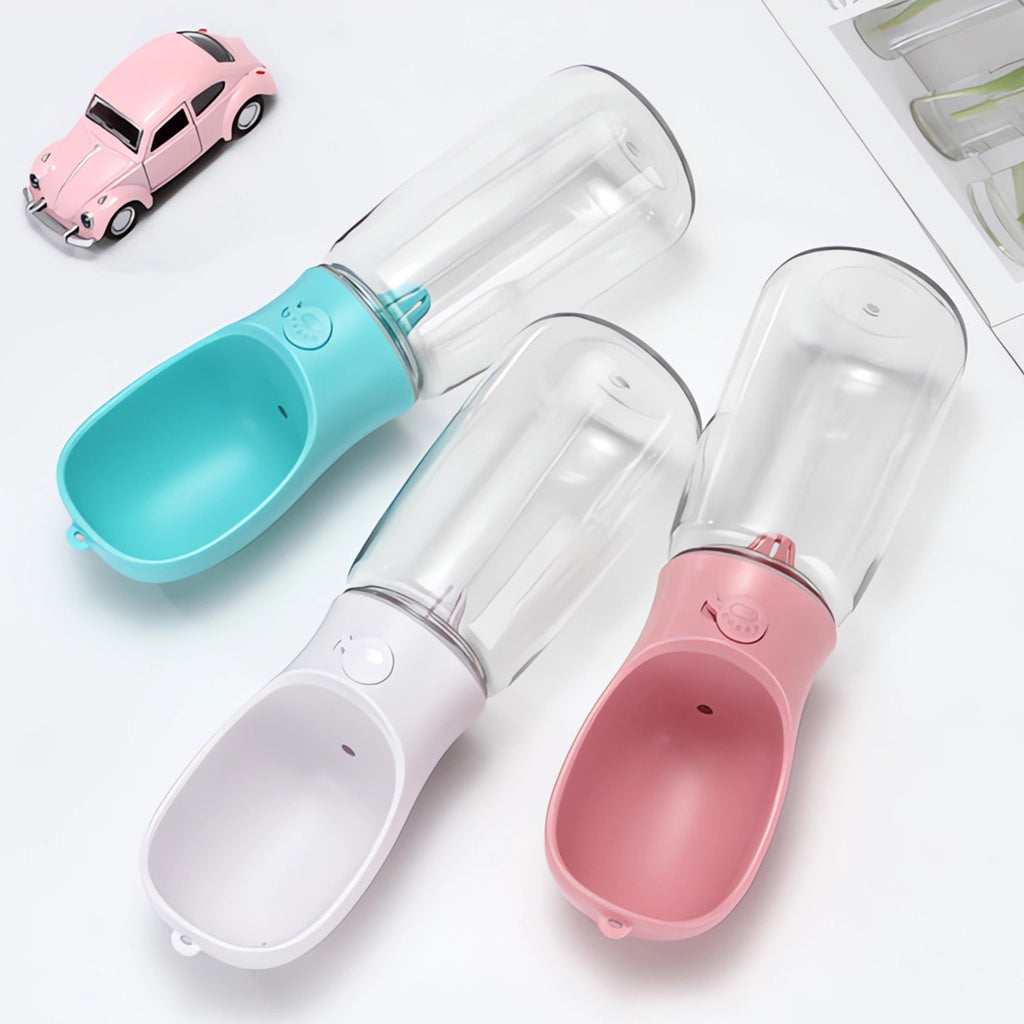 Pet Portable Water Bottle Puppy Dog Cat Cup Drinking Travel Outdoor Feeder Oz