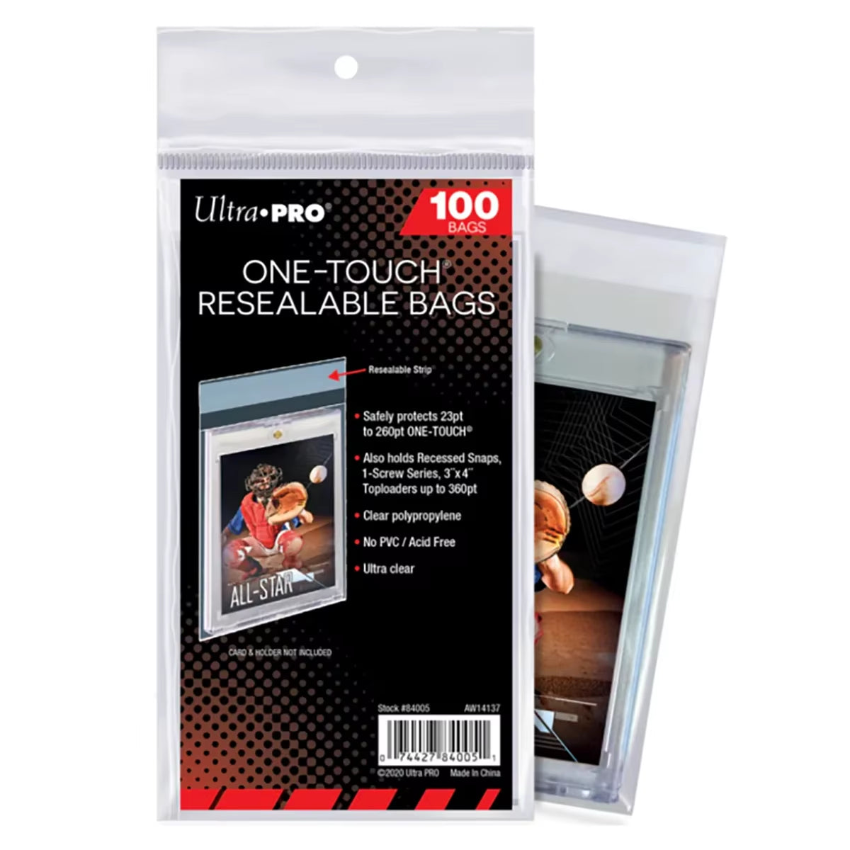 Ultra Pro Graded Sports Card Sleeves TCG Sealable One-Touch Premium Thick 35/130 Team Bags Game Protector Cards Cover Shield