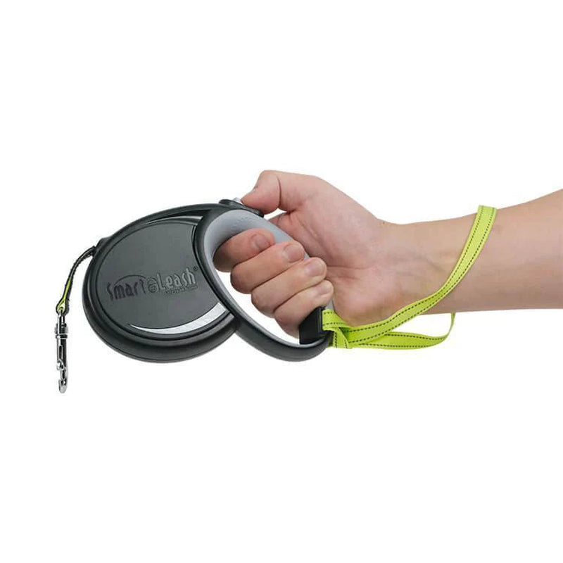 Smart Retractable Leash M – Blue, 14Ft, up to 40Lbs / 18Kg, with Safety Features for Every Walk