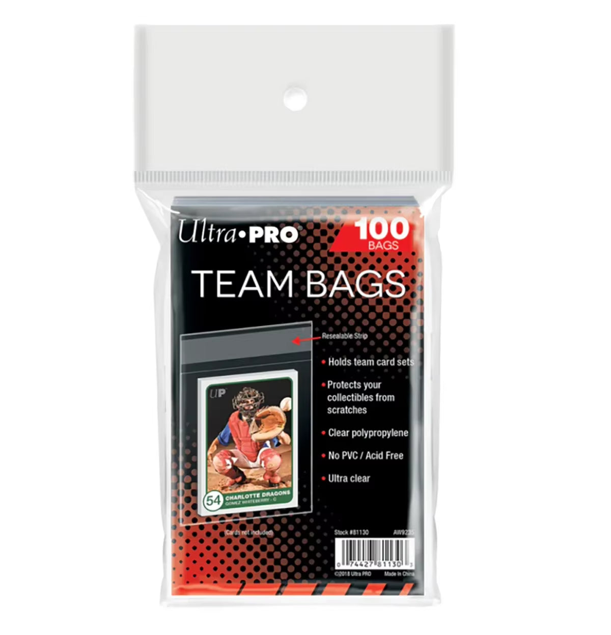 Ultra Pro Graded Sports Card Sleeves TCG Sealable One-Touch Premium Thick 35/130 Team Bags Game Protector Cards Cover Shield